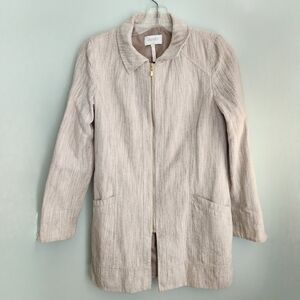 Laundry by Shelli Segal Beige Jacket Size 2